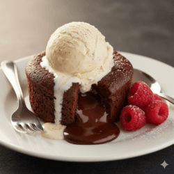 šokoladinis-lava-cake